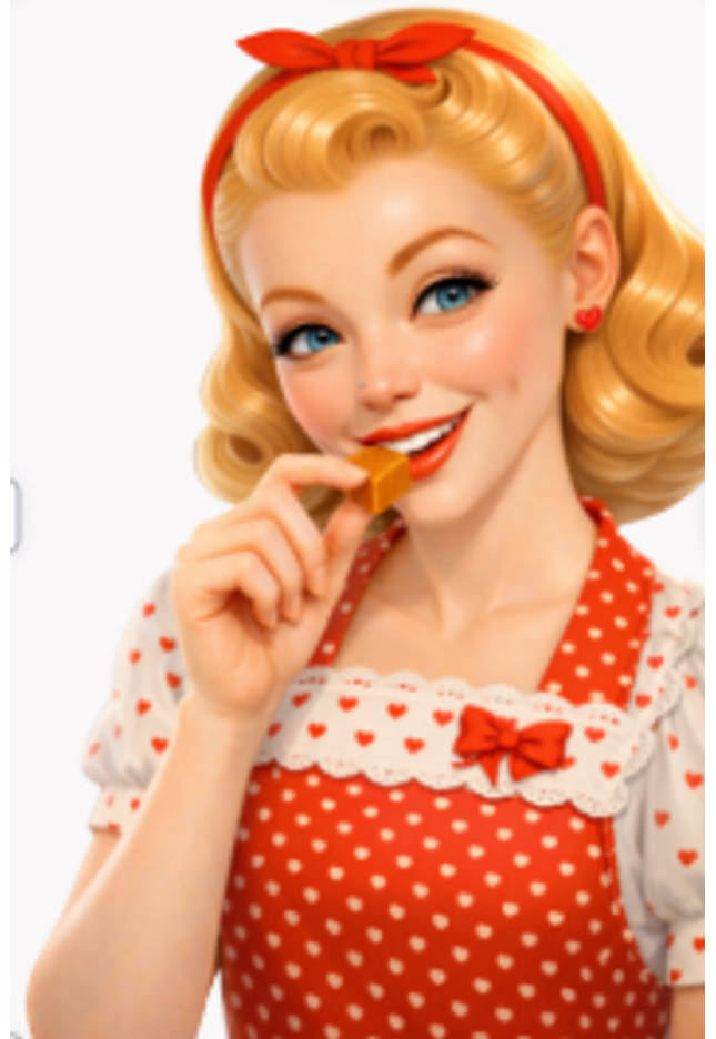 Half Dozen Milk Chocolate Caramels (Valentine's Addition)